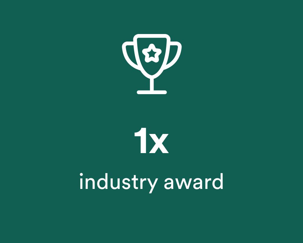 1x industry award