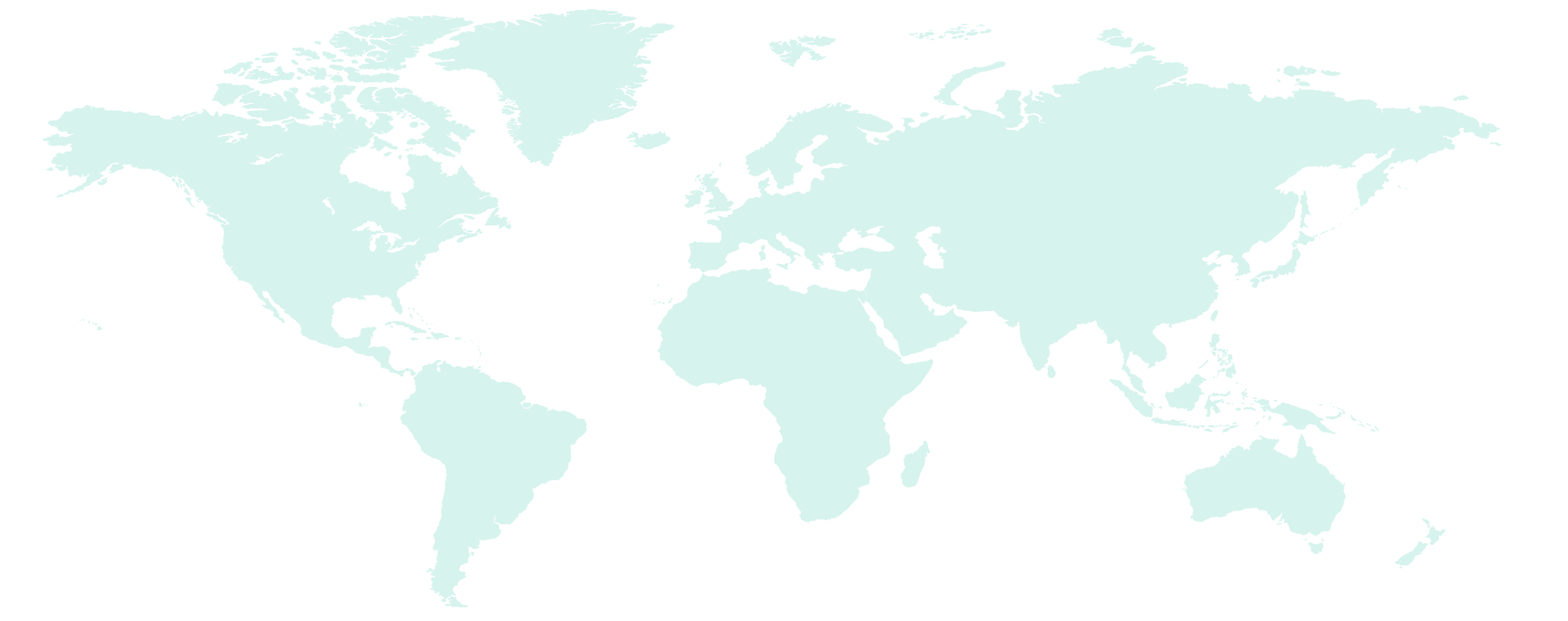 World map showing locations of Shorthand staff