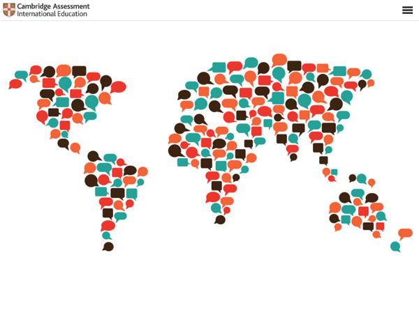 A section from one of Cambridge Assessment International Education's stories