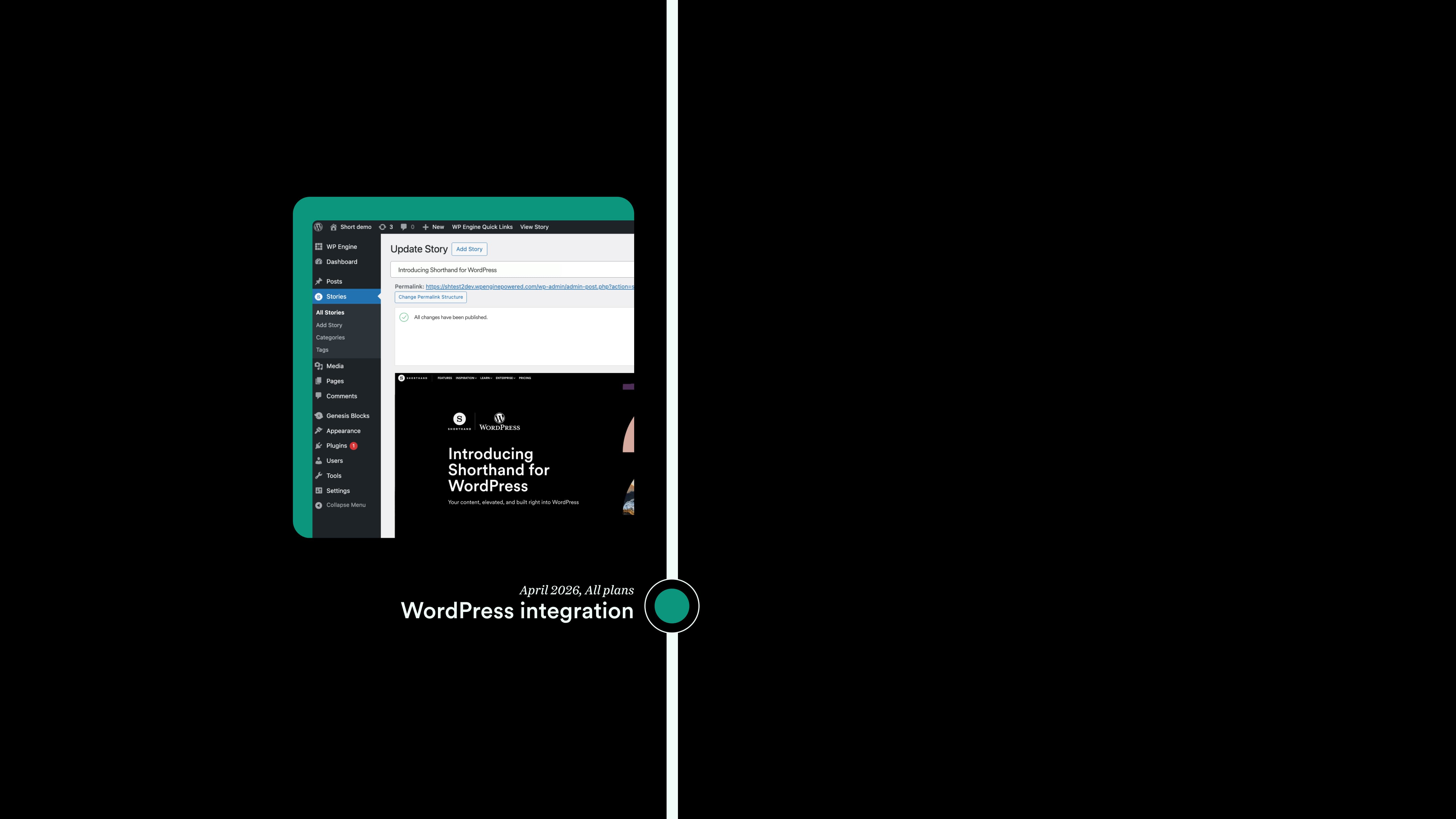 WordPress integration