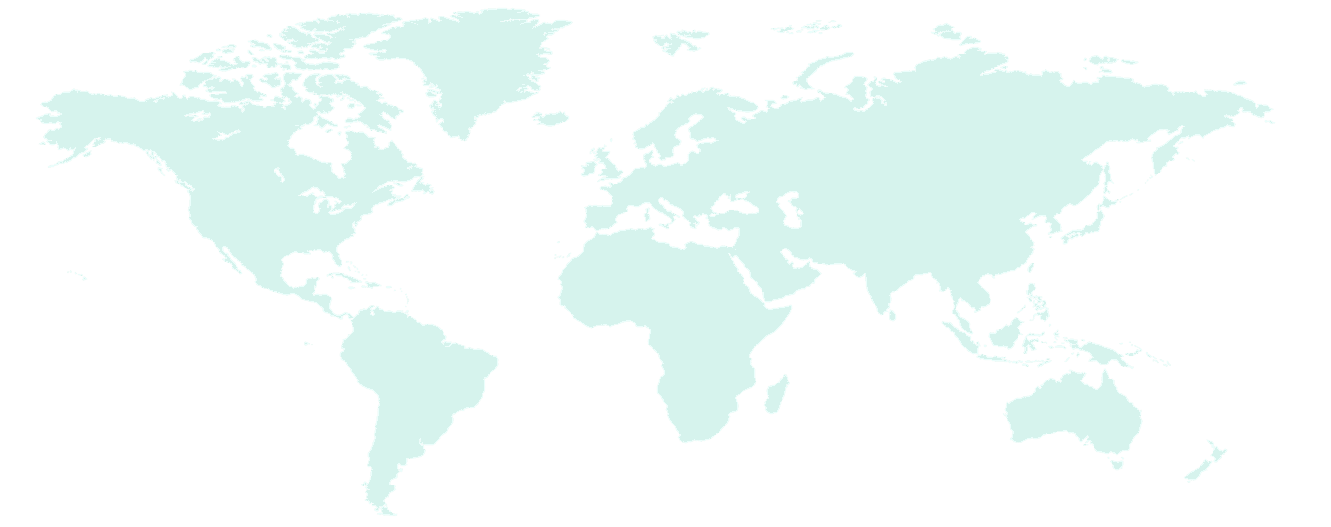 World map showing locations of Shorthand staff
