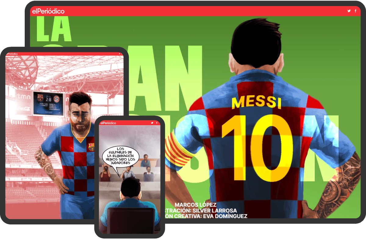 A story by El Periódico, rendering responsively across all devices