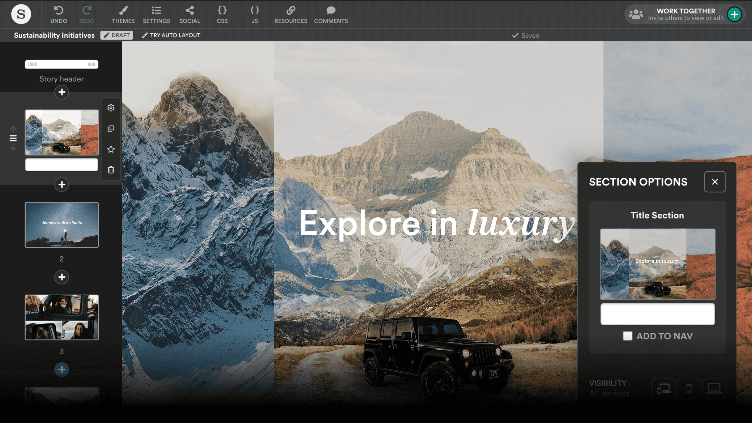 App screenshot