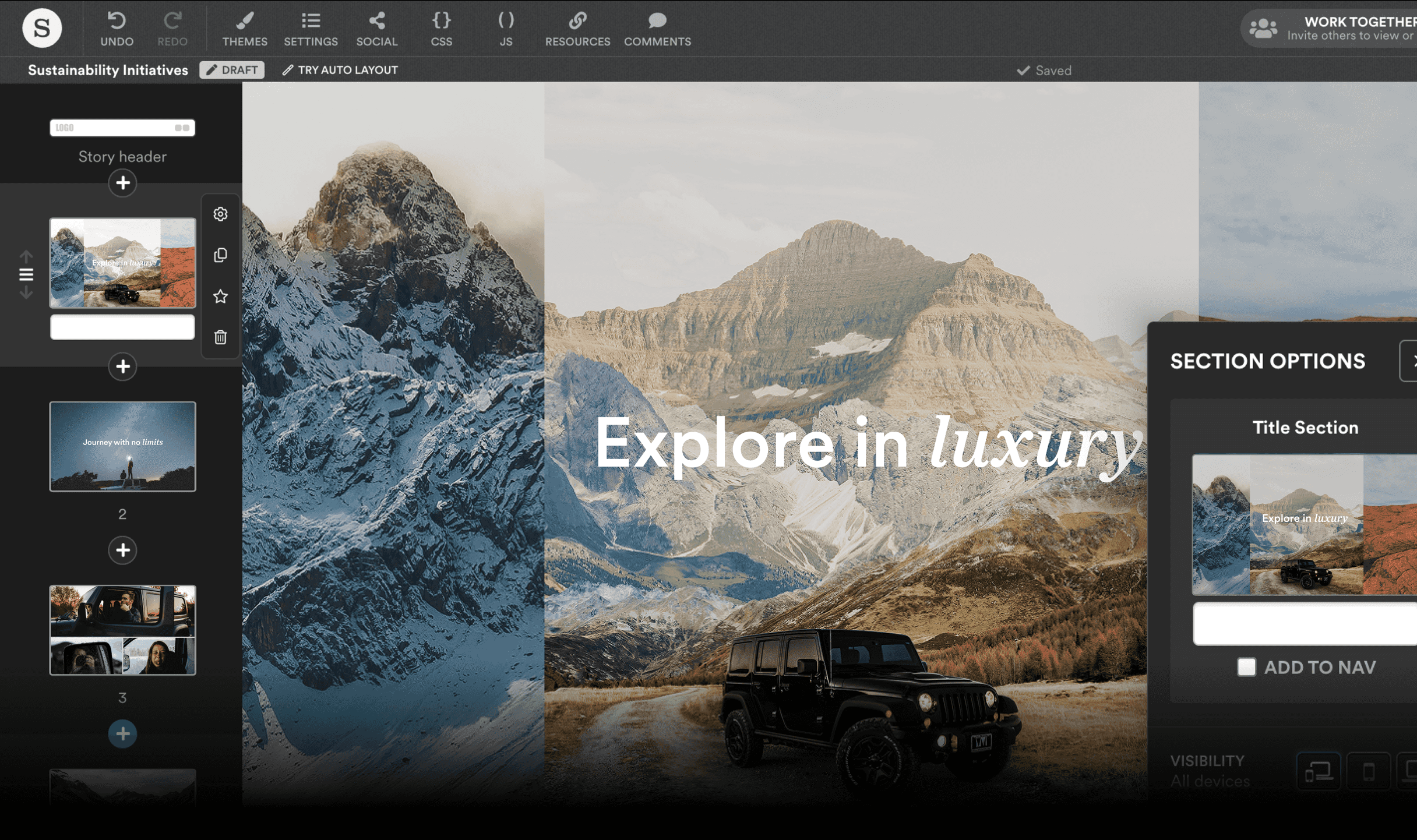 App screenshot