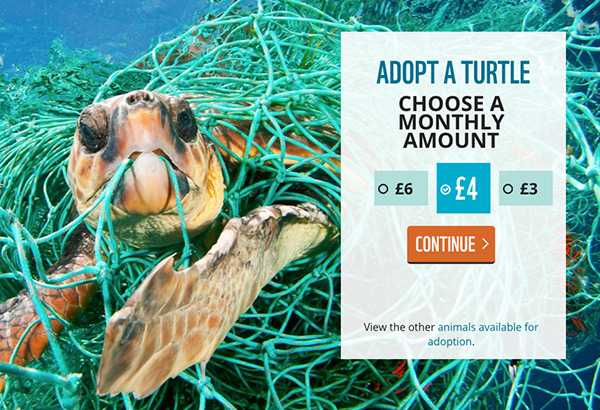 A section from one of WWF's stories