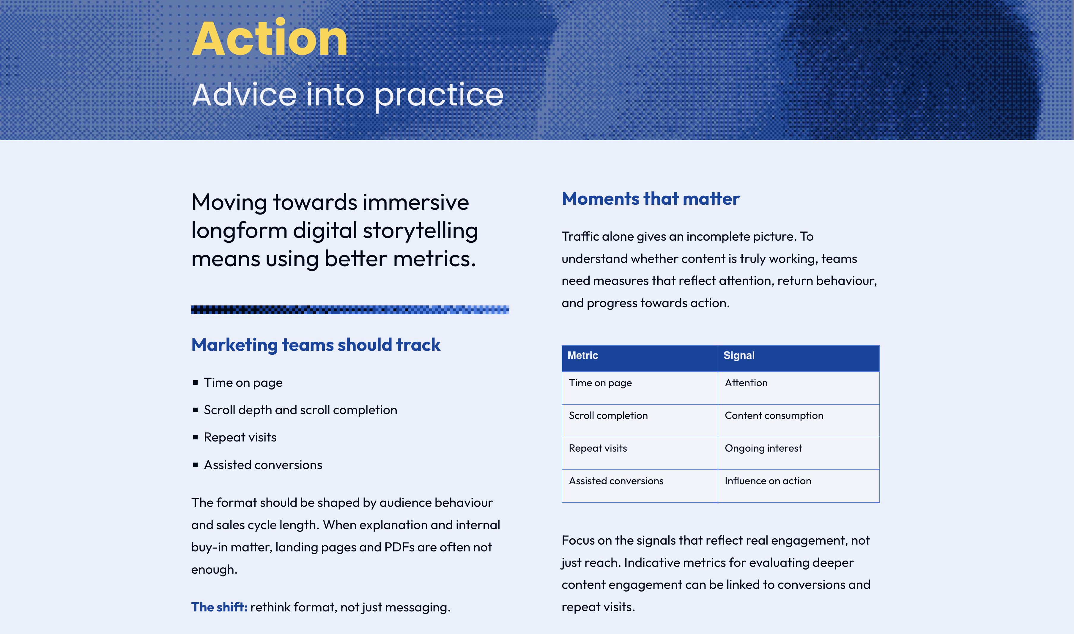 A screenshot of a section of copy from this white paper template.