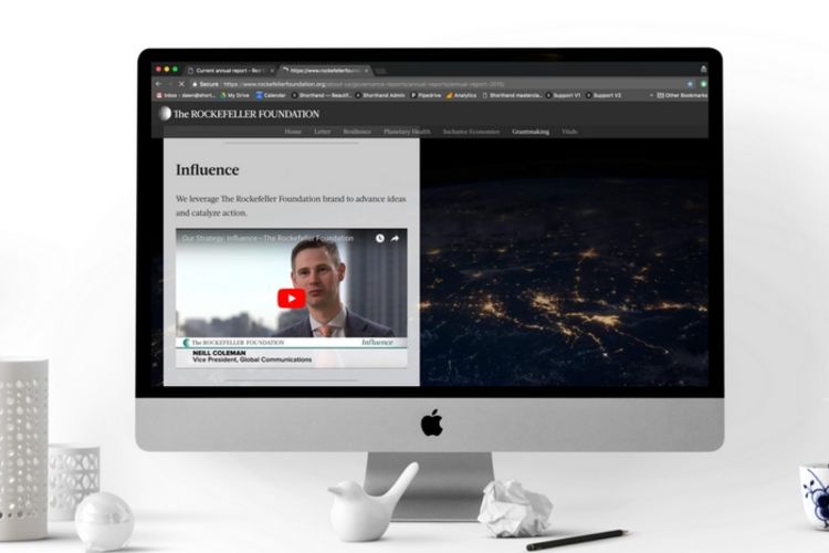 Rockefeller Foundation 2015 Annual Report 