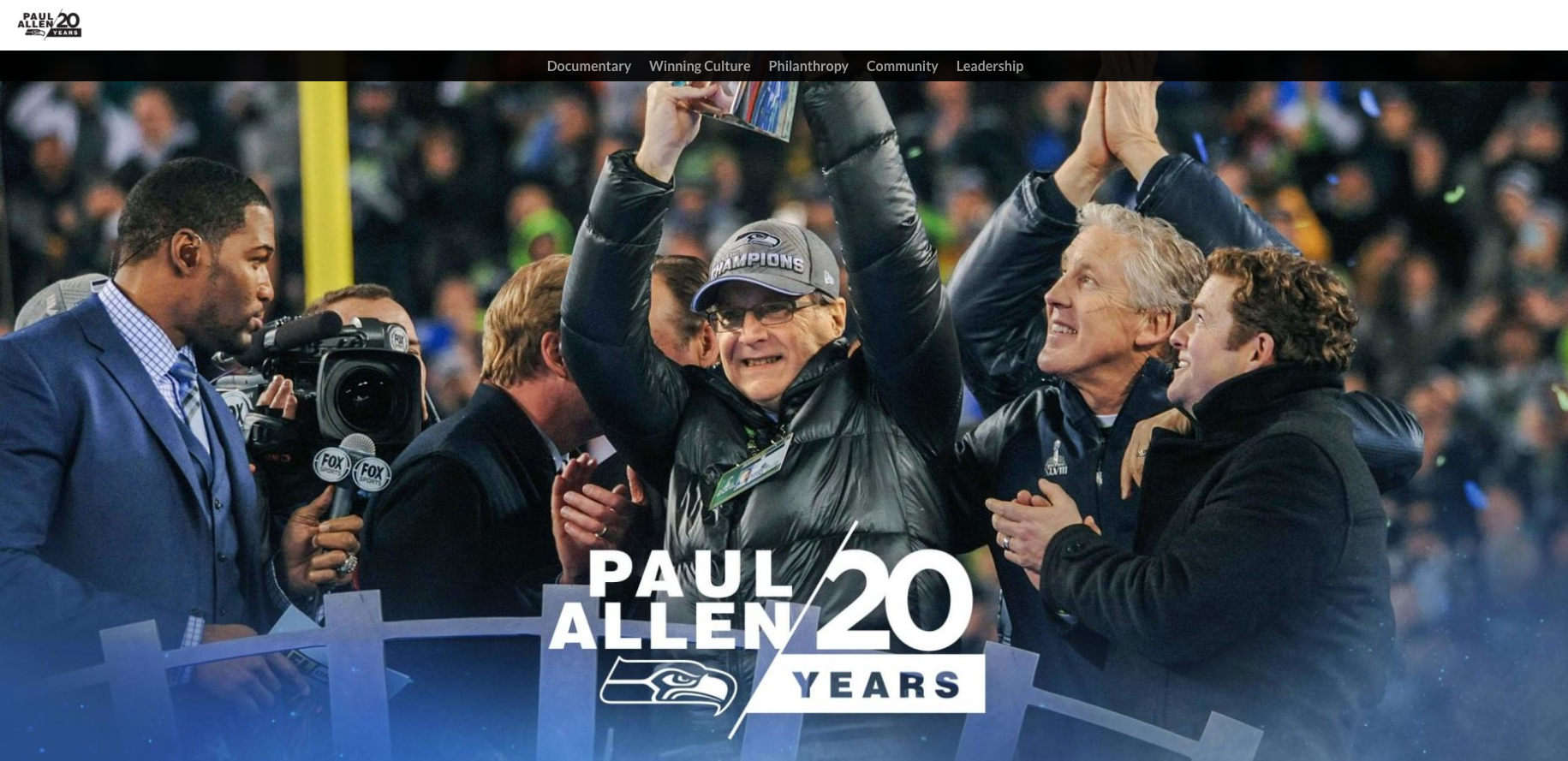 Paul Allen story title section
