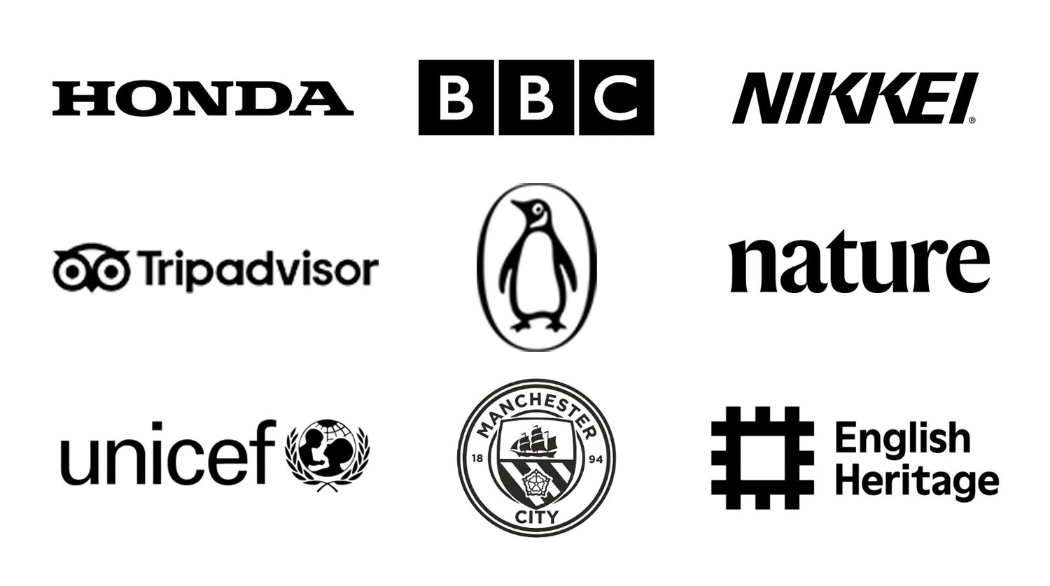 Various logos of Shorthand customers including Adweek, BBC, Business Insider and NBC