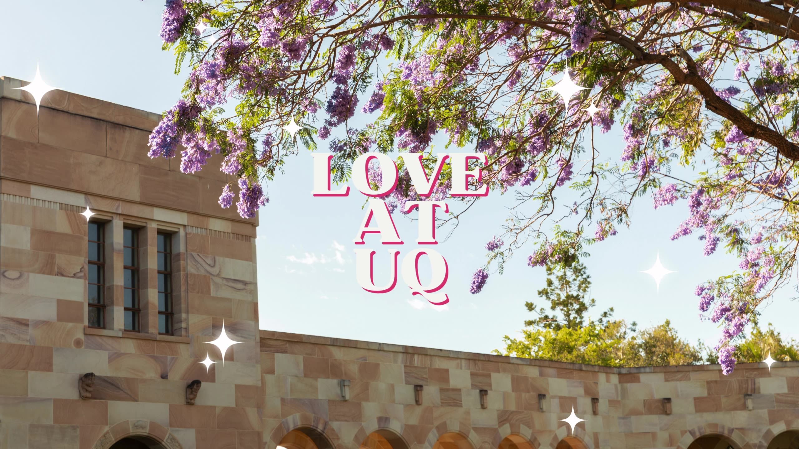 Screenshot of a title section from a piece of alumni marketing.