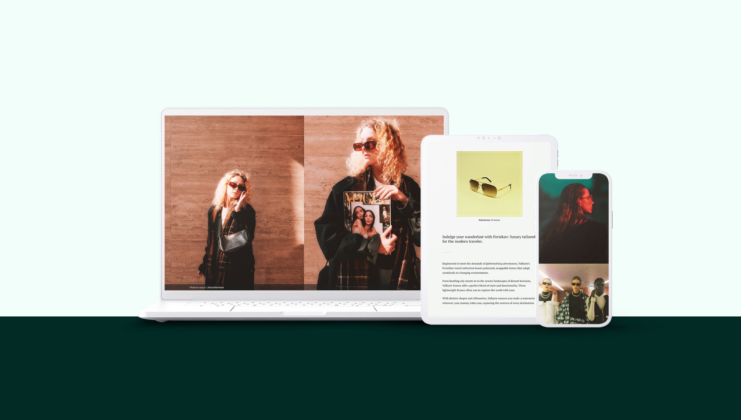 Sunglass magazine
