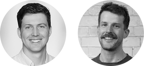 Joe Martin and Ben Ice headshots.