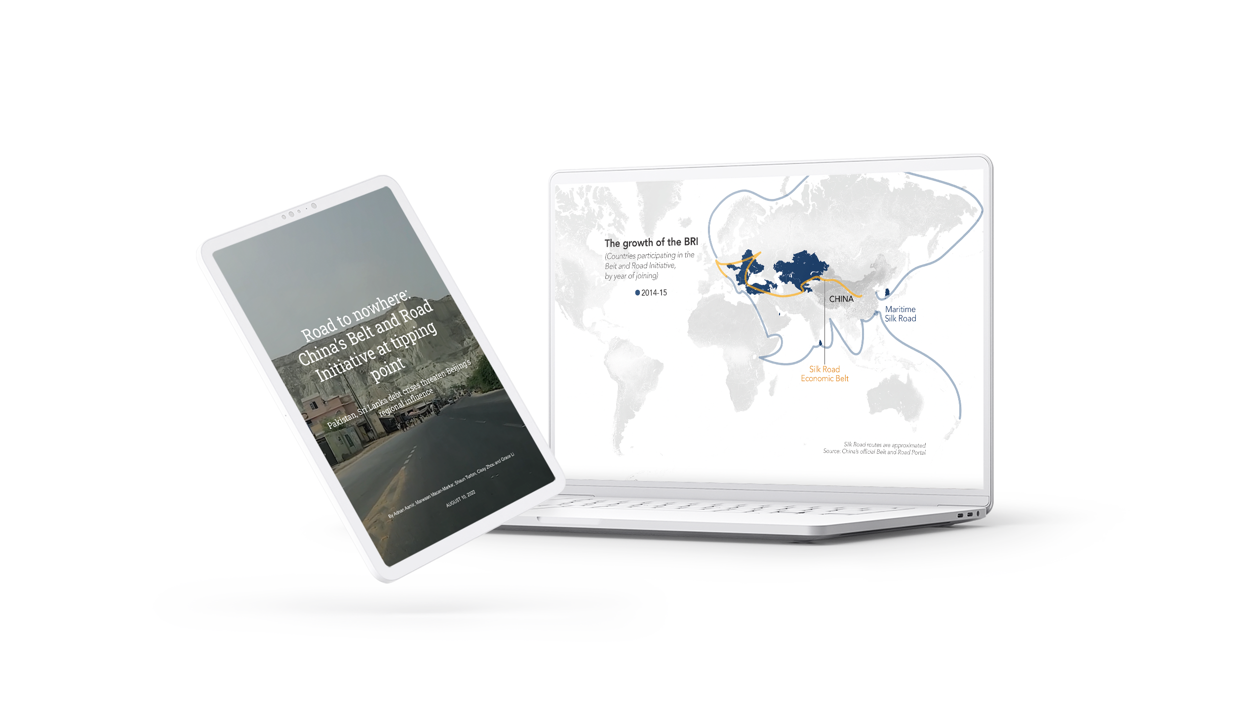 Image from scrollytelling example story by Nikkei