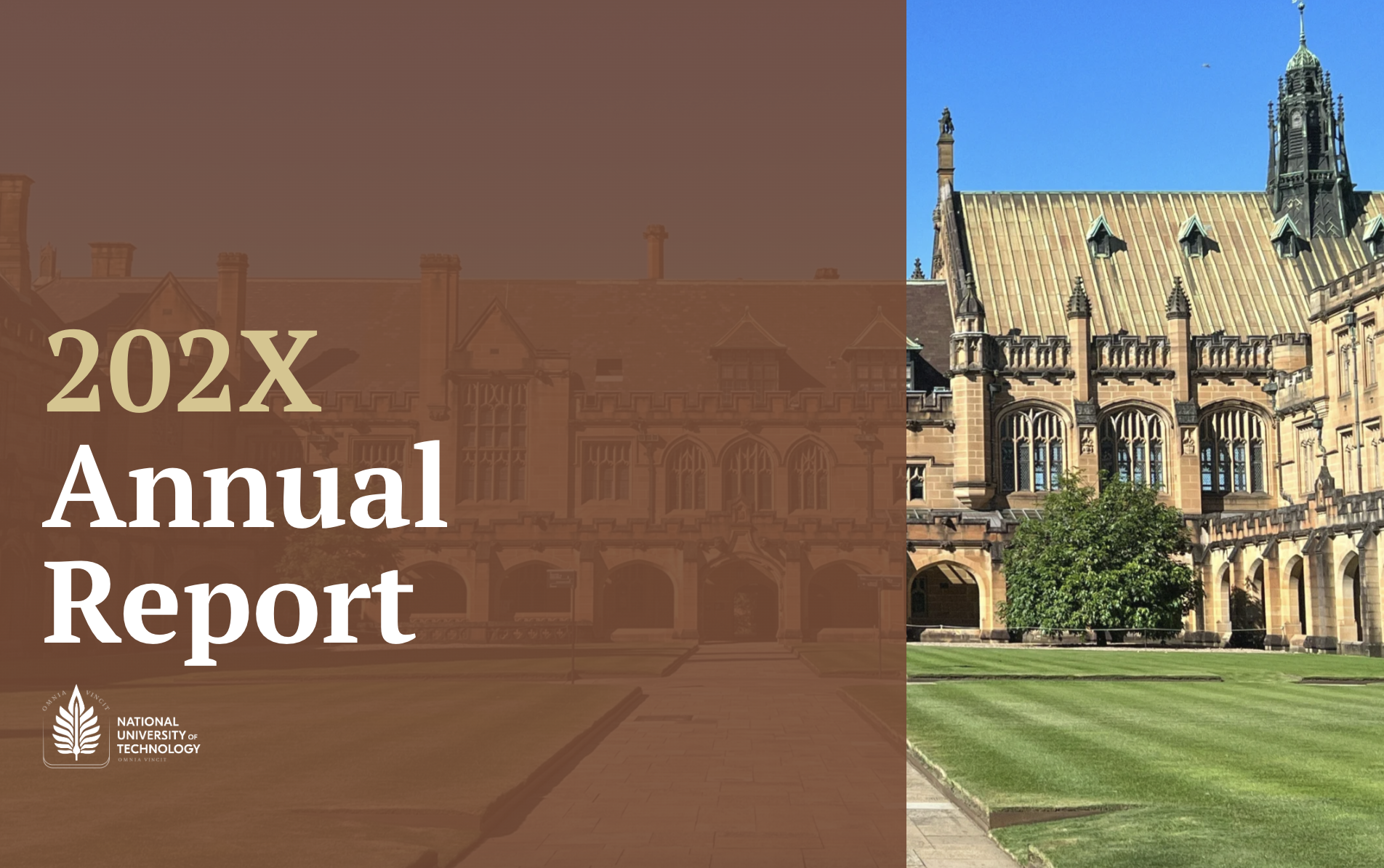 Image of a university quadrangle lawn.