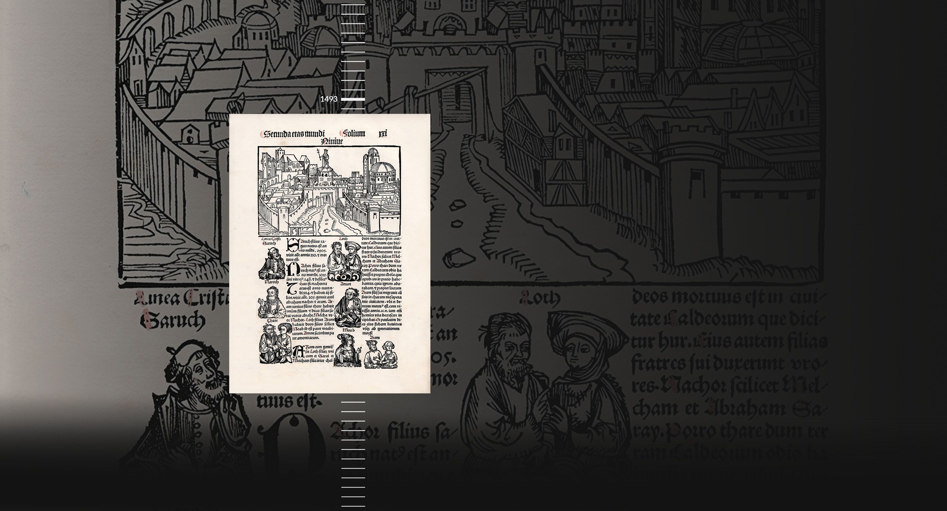 A page from The Nuremberg Chronicle.