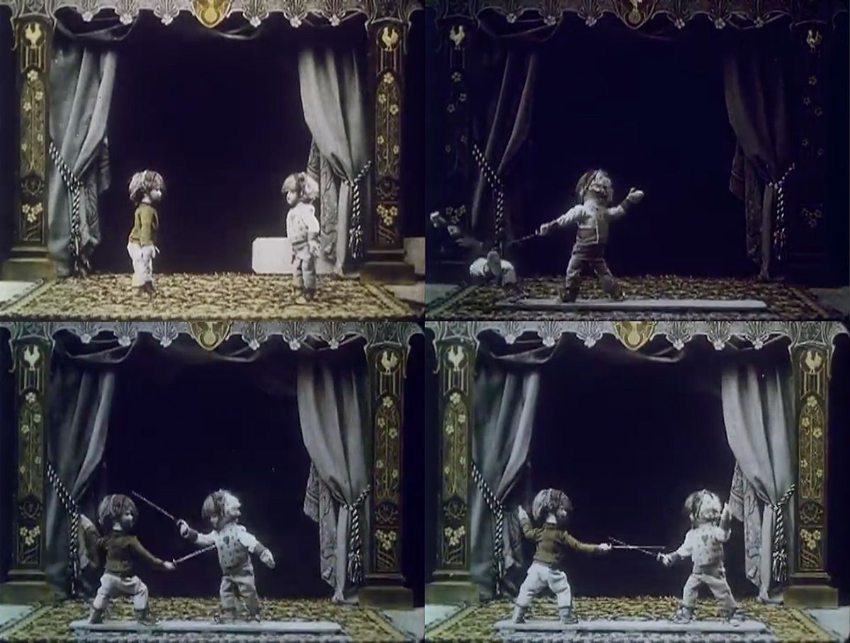 Still from Bob's Electric Theater, 1906