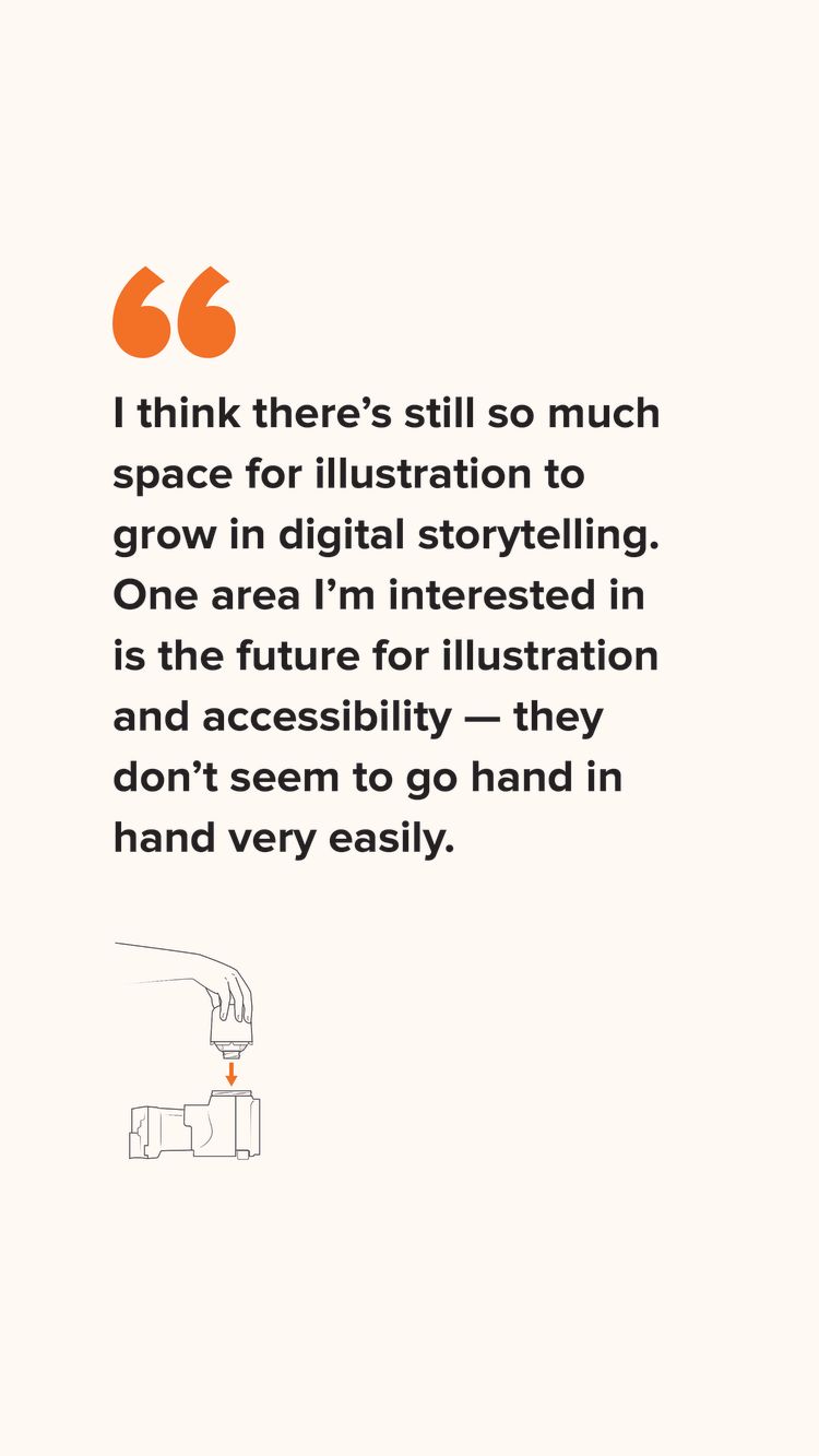 Crisp lines for key messages: an interview with illustrator Judith Carnaby