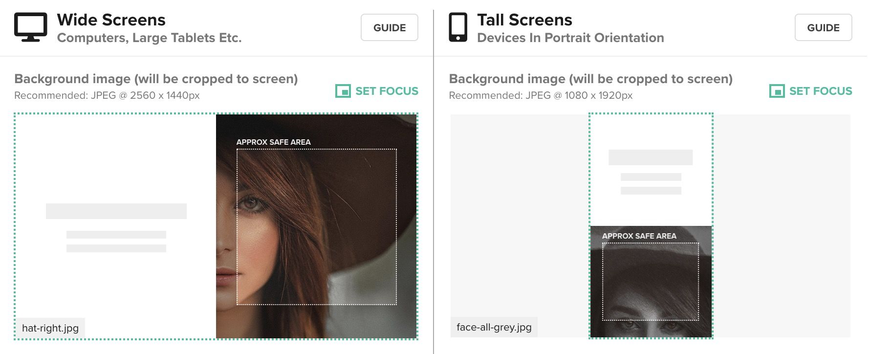 How to tailor images for different devices in Shorthand