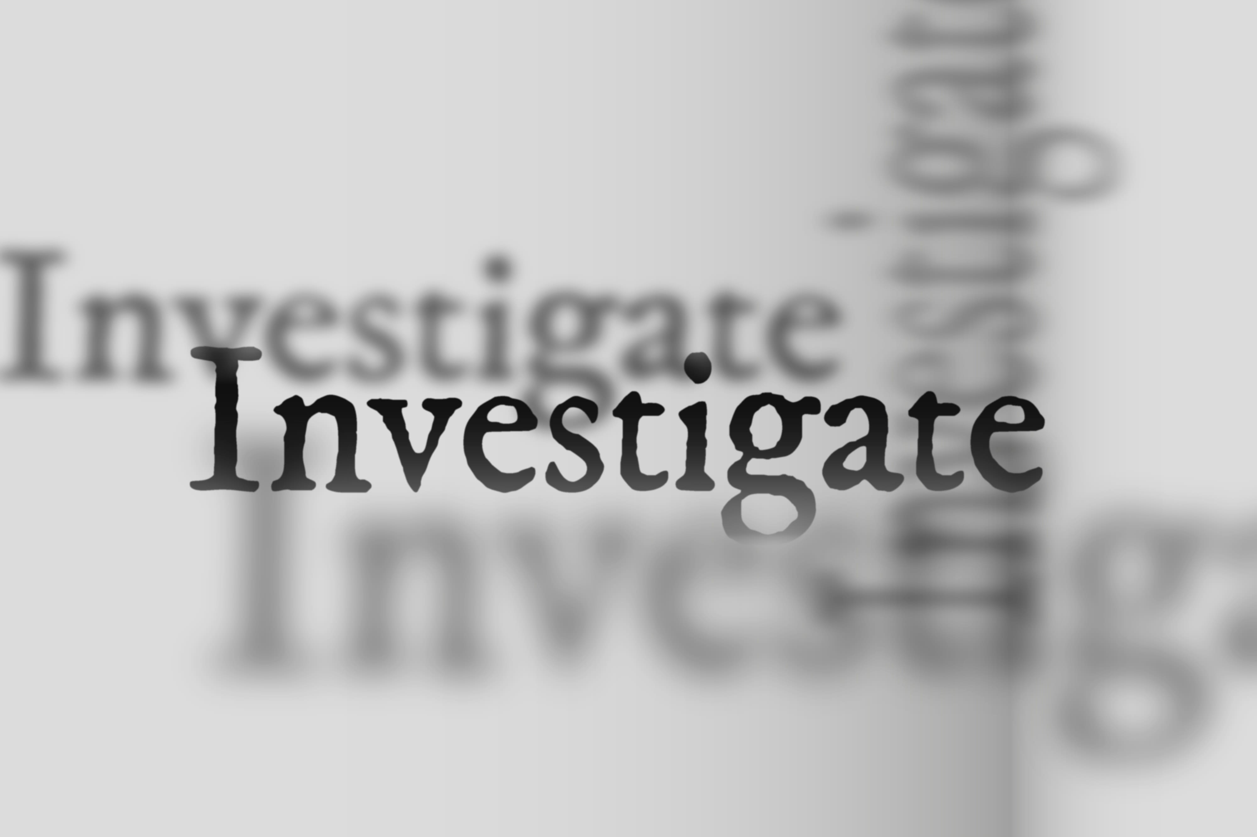 A Serious Investigative Investigation: 'Who Are