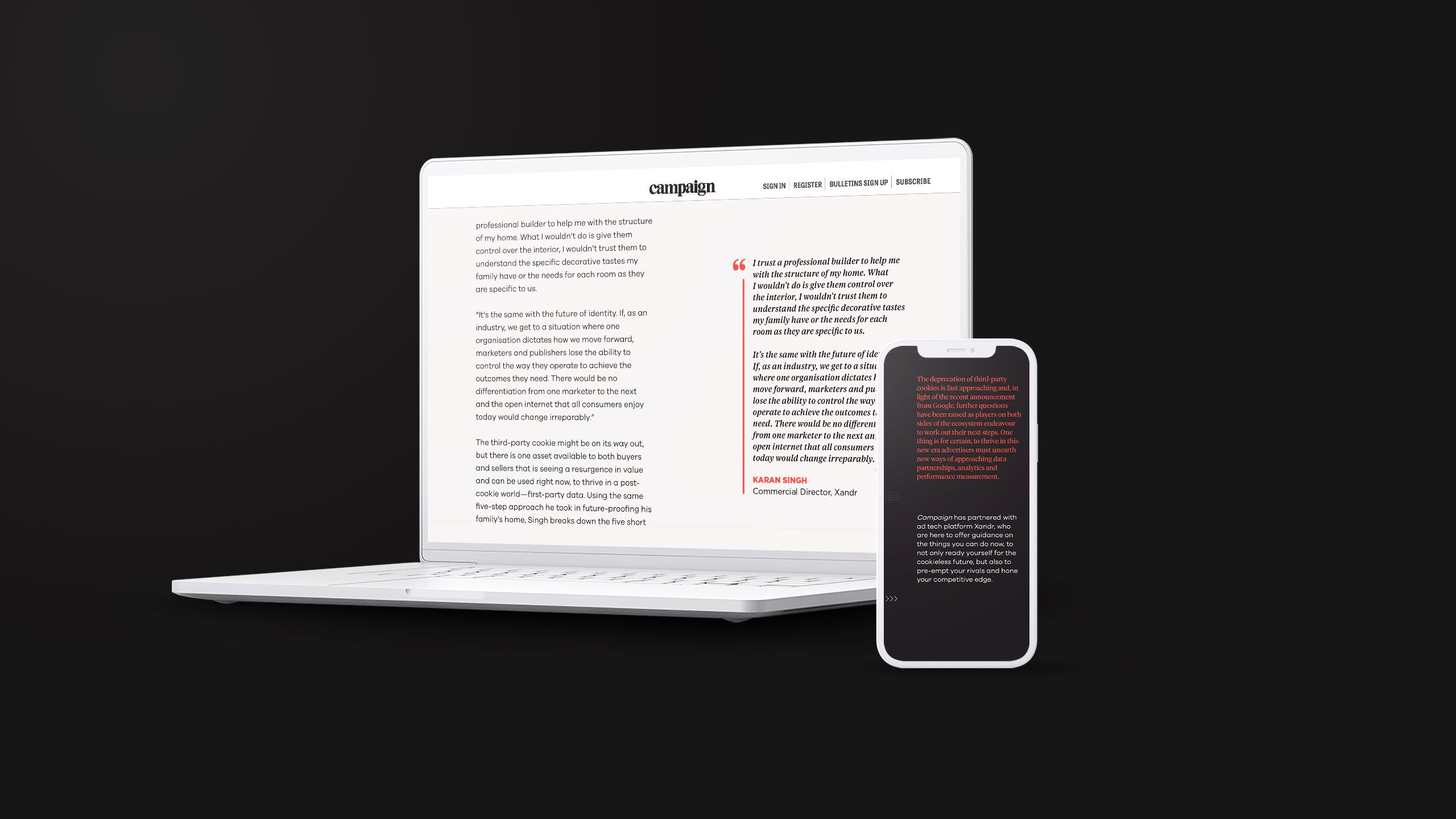 Listicle example from Campaign
