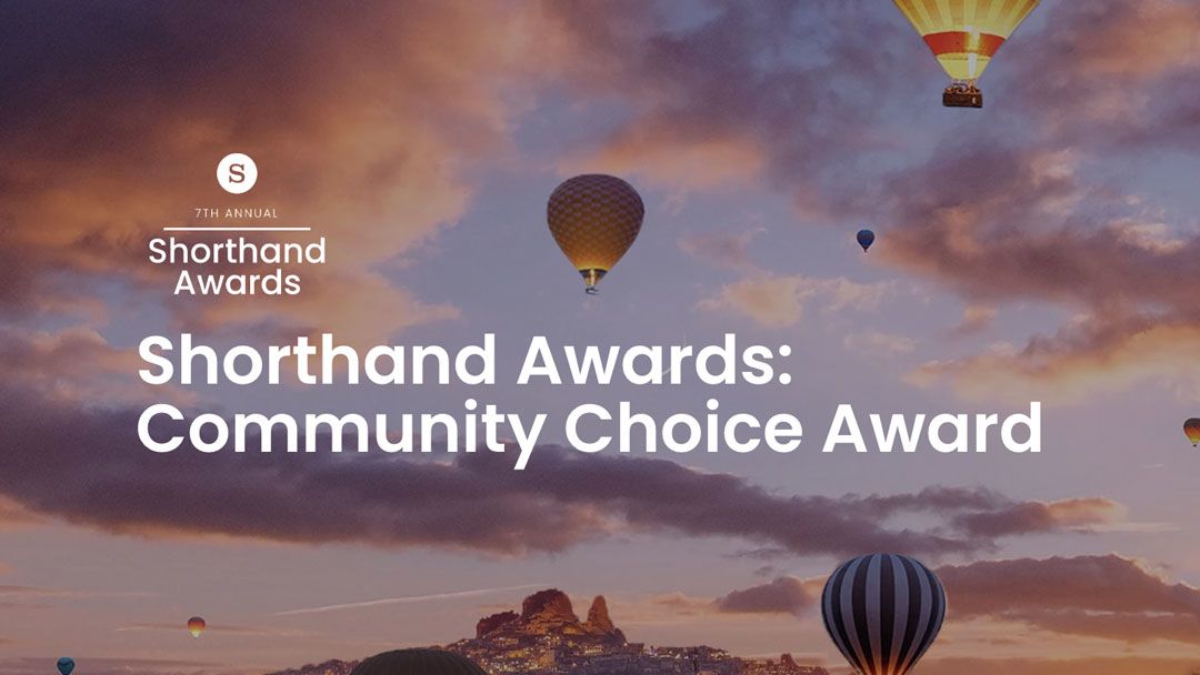 Shorthand Awards Community Choice Award