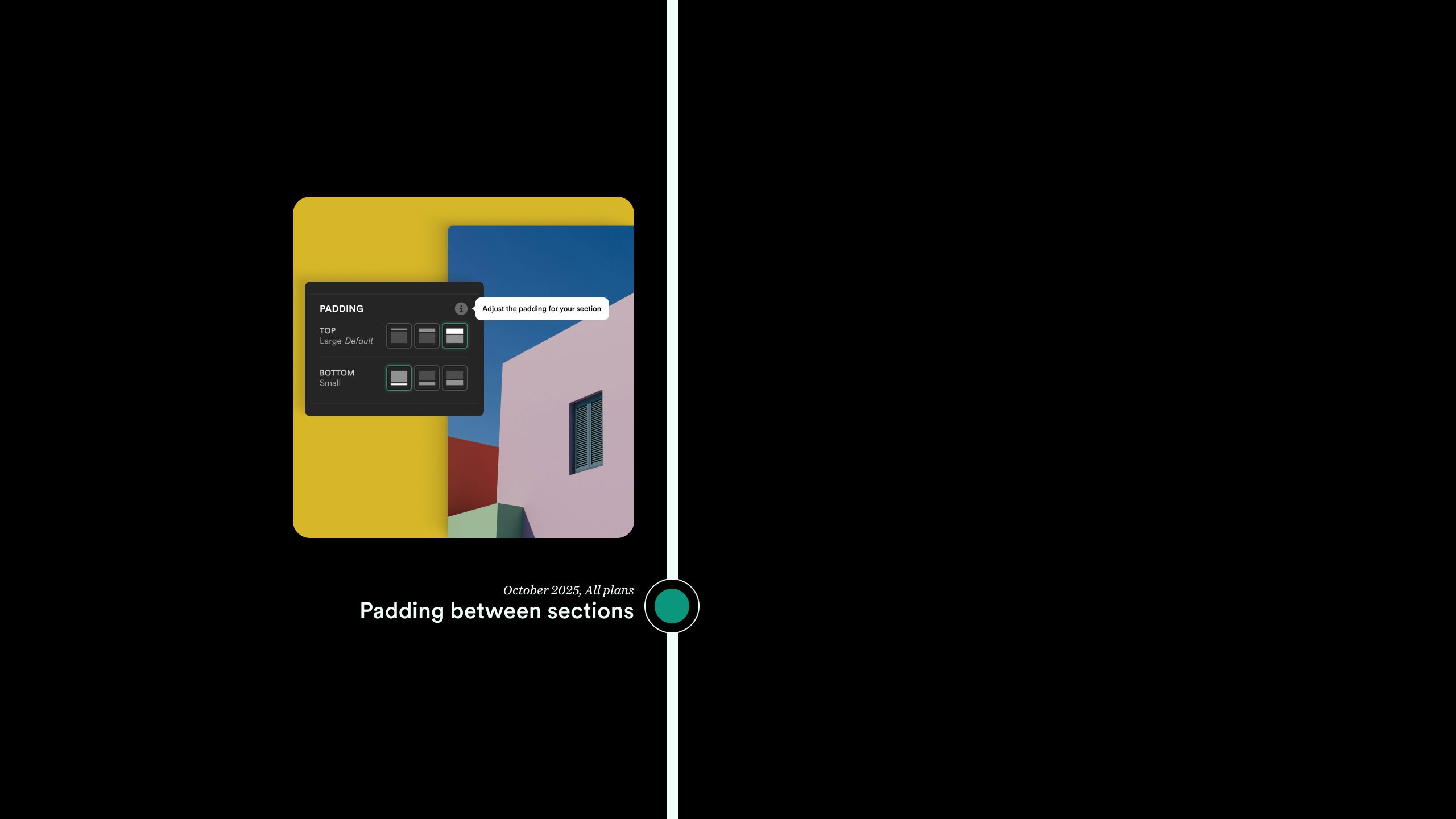 Org-wide section templates