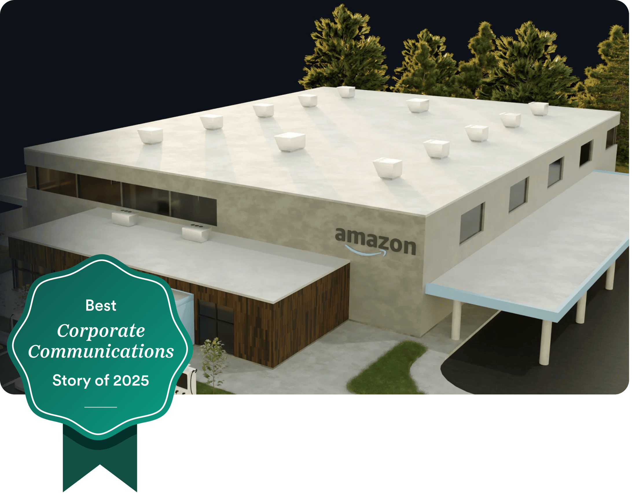 Screenshot of Best Corporate Communications Story of 2025