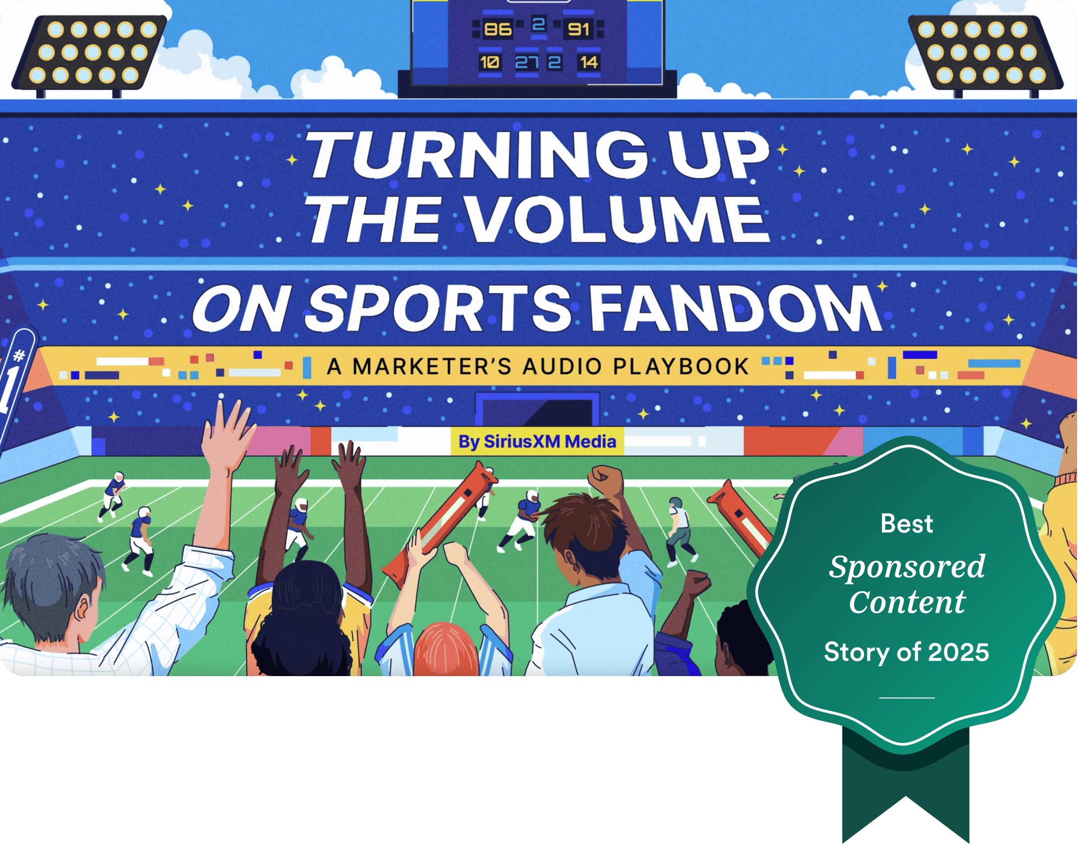 Screenshot of the best Sponsored Content Story of 2025