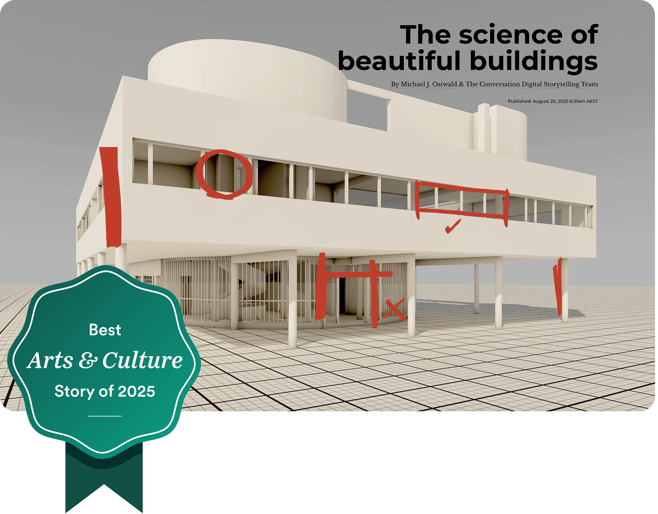 Screenshot of best Arts and culture story of 2025