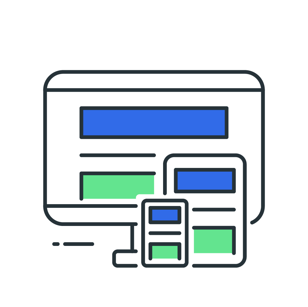 Illustration of screens